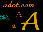 index6 - adot.com, adot, the letter a