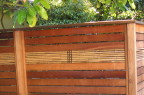 excellent construction, redwood and bamboo fence. Hilldale Avenue
