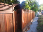 An Oakland Hills/ Berkeley Hills Fence