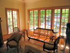 Piedmont house, Living Room Windows and Trim